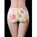 Seamless Cute Pattern Printing Ice Silk Low Waist Briefs