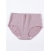 High Waisted Cotton Seamless Lift Hips Briefs