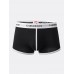 Mens Cotton U Convex Soft Letter Waistband Boxer Underwears