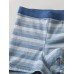 Multipacks Mens Striped Print Boyshorts U Convex Mid Waist Boxer Briefs