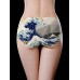 Printed Mid Waist Cotton Crotch Seamless Comfy Briefs