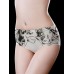 Low Waist Seamless Printed Cotton Crotch Briefs