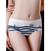 Full Hip Seamless Ice Silk Cotton Crotch Elastic Briefs