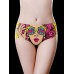 Plus Size Low Waist Seamless Printing Soft Briefs