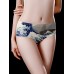 Printed Mid Waist Cotton Crotch Seamless Comfy Briefs