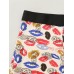 Multipacks Mens Funny Print U Convex Modal Underwear Mid Waist Boxer Briefs