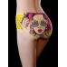 Plus Size Low Waist Seamless Printing Soft Briefs