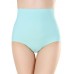 Plus Size Ice Silk Seamless High Waisted Full Hip Briefs