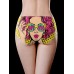 Plus Size Low Waist Seamless Printing Soft Briefs