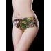 Ice Silk Seamless Low Waist Printing Cotton Crotch Briefs