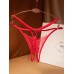 Lace Hollow Attractive Underwear Cross String Thong Panties