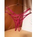 Lace Hollow Attractive Underwear Cross String Thong Panties