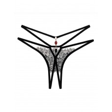 Lace Hollow Attractive Underwear Cross String Thong Panties