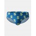 Mens Dollar Pattern Print Swimming Trunks