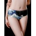 Mid Waist Ice Silk Printed Seamless Breathable Briefs